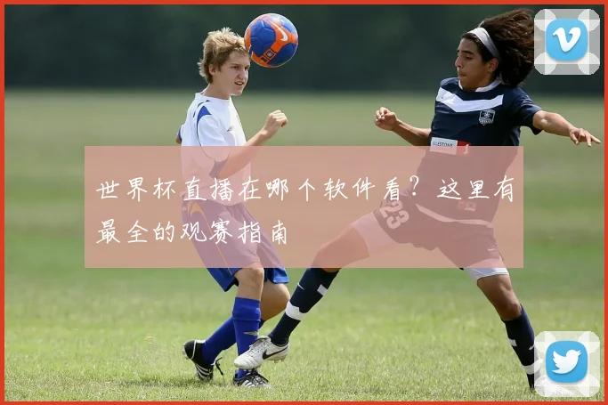世界杯直播在哪个软件看？这里有最全的观赛指南